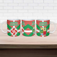 Basque Country Flag Ceramic Mug Autonomous Community of Spain - Wonder Print Shop