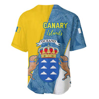 Canary Islands Flag Baseball Jersey Autonomous Community of Spain - Wonder Print Shop