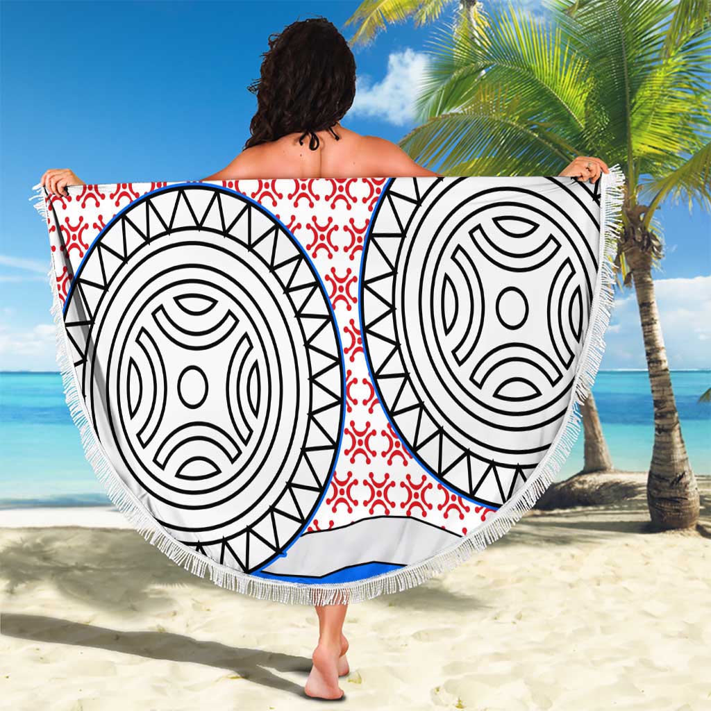 Cantabria Flag Beach Blanket Autonomous Community of Spain - Wonder Print Shop