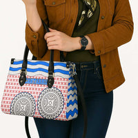Cantabria Flag Leather Bag Autonomous Community of Spain - Wonder Print Shop