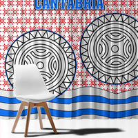 Cantabria Flag Window Curtain Autonomous Community of Spain - Wonder Print Shop