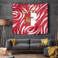 Castilla La Mancha Flag Tapestry Autonomous Community of Spain - Wonder Print Shop