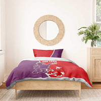Castile and León Flag Bedding Set Autonomous Community of Spain - Wonder Print Shop