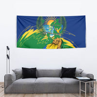 Saint Vincent and the Grenadines Independence Day Tapestry Caribbean Flag Parrot Hairouna Pride