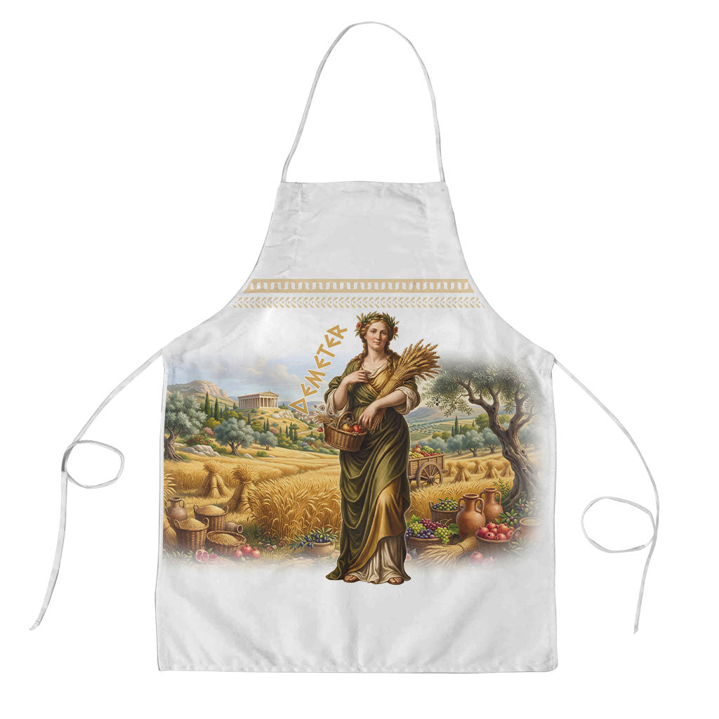 Greek Goddess Demeter Apron Ancient Greece Mythology Classical Harvest Art