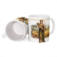 Greek Goddess Demeter Ceramic Mug Ancient Greece Mythology Classical Harvest Art