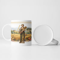 Greek Goddess Demeter Ceramic Mug Ancient Greece Mythology Classical Harvest Art