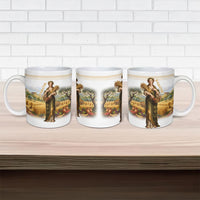 Greek Goddess Demeter Ceramic Mug Ancient Greece Mythology Classical Harvest Art