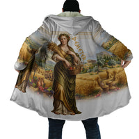 Greek Goddess Demeter Cloak Ancient Greece Mythology Classical Harvest Art