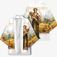 Greek Goddess Demeter Kimono Ancient Greece Mythology Classical Harvest Art