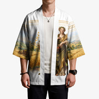 Greek Goddess Demeter Kimono Ancient Greece Mythology Classical Harvest Art