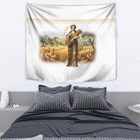 Greek Goddess Demeter Tapestry Ancient Greece Mythology Classical Harvest Art
