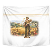 Greek Goddess Demeter Tapestry Ancient Greece Mythology Classical Harvest Art