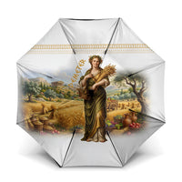 Greek Goddess Demeter Umbrella Ancient Greece Mythology Classical Harvest Art