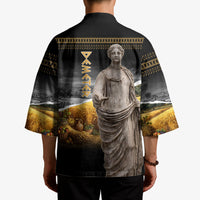 Greek Goddess Demeter Kimono Ancient Greece Mythology Classical Harvest Statue Art