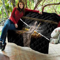 Greek Goddess Demeter Quilt Ancient Greece Mythology Classical Harvest Statue Art