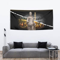Greek Goddess Demeter Tapestry Ancient Greece Mythology Classical Harvest Statue Art