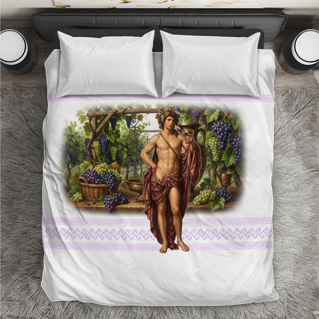 Greek God Dionysus Bedding Set Ancient Greece Mythology Classical Wine God Art
