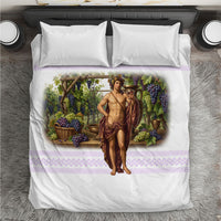 Greek God Dionysus Bedding Set Ancient Greece Mythology Classical Wine God Art