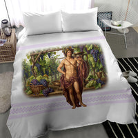 Greek God Dionysus Bedding Set Ancient Greece Mythology Classical Wine God Art