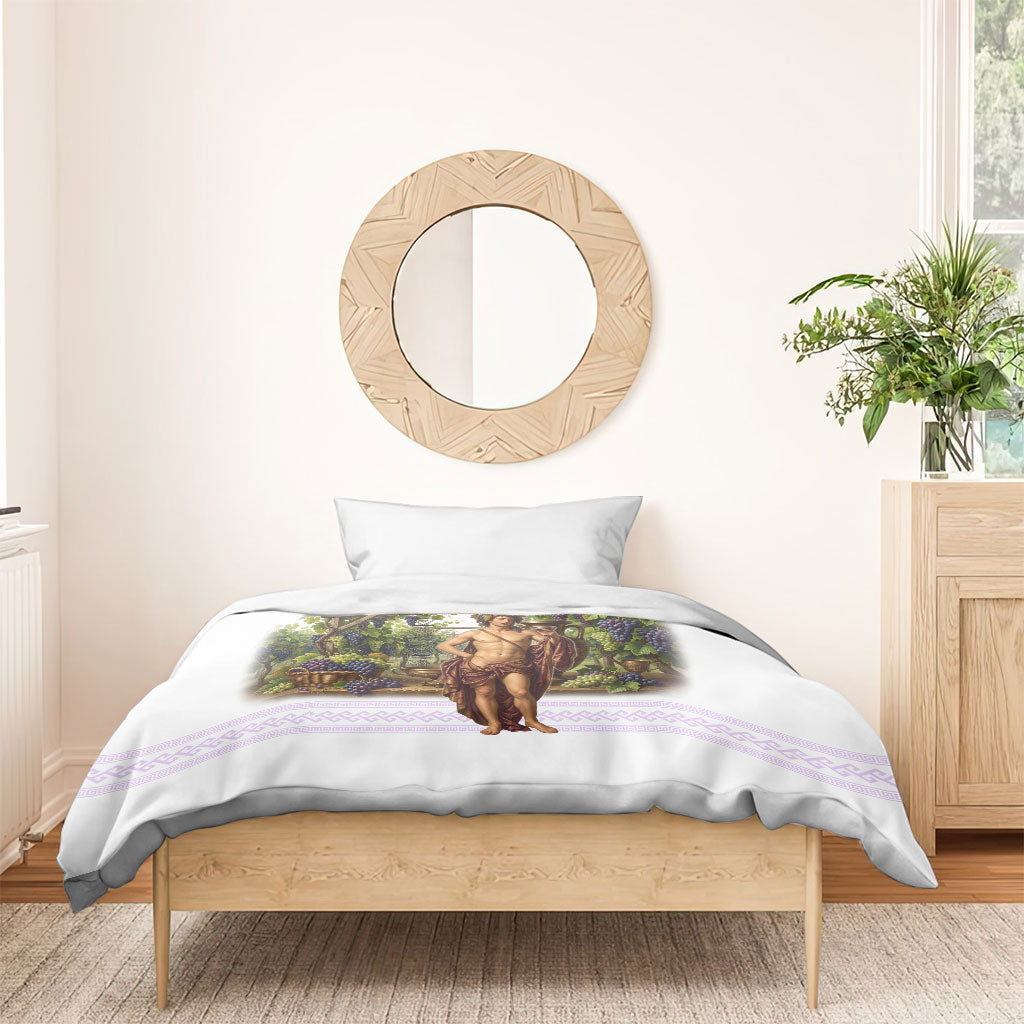 Greek God Dionysus Bedding Set Ancient Greece Mythology Classical Wine God Art