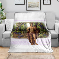 Greek God Dionysus Blanket Ancient Greece Mythology Classical Wine God Art