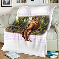 Greek God Dionysus Blanket Ancient Greece Mythology Classical Wine God Art