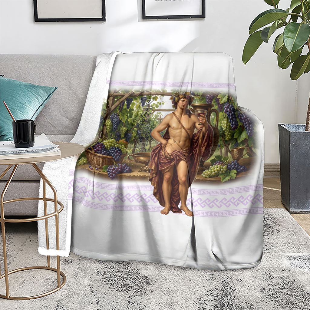 Greek God Dionysus Blanket Ancient Greece Mythology Classical Wine God Art