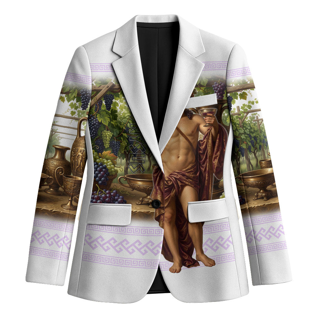 Greek God Dionysus Blazer Ancient Greece Mythology Classical Wine God Art