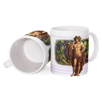 Greek God Dionysus Ceramic Mug Ancient Greece Mythology Classical Wine God Art