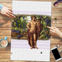 Greek God Dionysus Puzzle Ancient Greece Mythology Classical Wine God Art