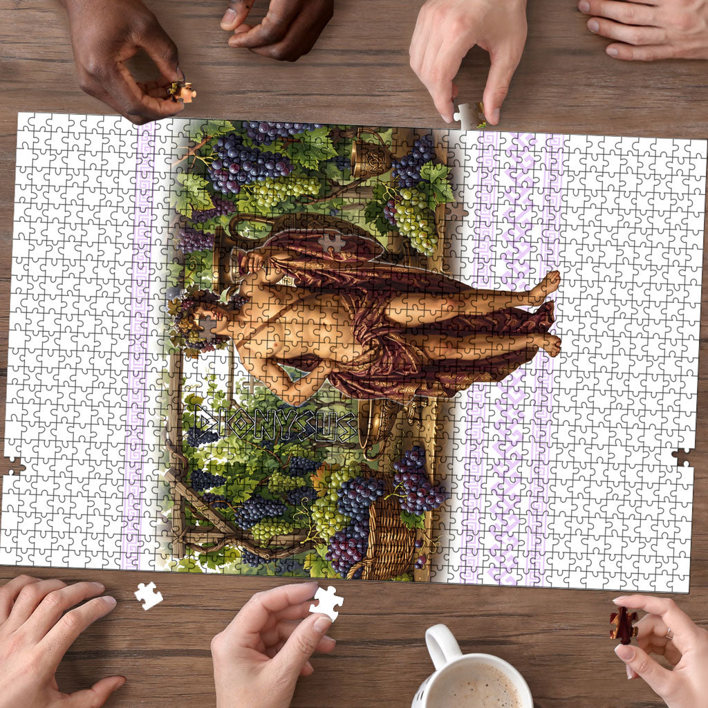 Greek God Dionysus Puzzle Ancient Greece Mythology Classical Wine God Art