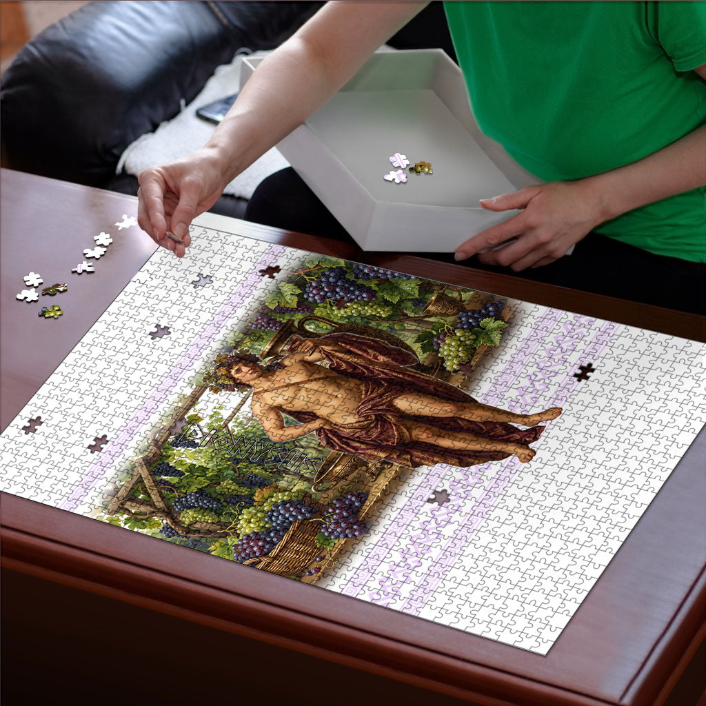 Greek God Dionysus Puzzle Ancient Greece Mythology Classical Wine God Art