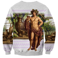 Greek God Dionysus Sweatshirt Ancient Greece Mythology Classical Wine God Art