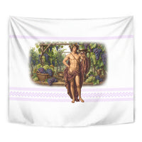 Greek God Dionysus Tapestry Ancient Greece Mythology Classical Wine God Art