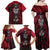 Skull Death Family Matching Off Shoulder Maxi Dress and Hawaiian Shirt Your Time - Wonder Print Shop