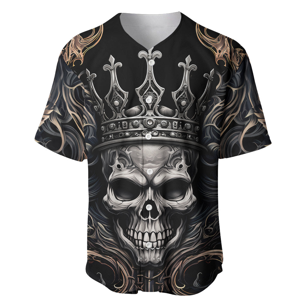 Skull Fantasy Baseball Jersey Who Needs Inner Demons When You Are The Demon - Wonder Print Shop