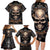 Skull Fantasy Family Matching Long Sleeve Bodycon Dress and Hawaiian Shirt Who Needs Inner Demons When You Are The Demon - Wonder Print Shop