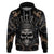 Skull Fantasy Hoodie Who Needs Inner Demons When You Are The Demon - Wonder Print Shop