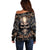 Skull Fantasy Off Shoulder Sweater Who Needs Inner Demons When You Are The Demon - Wonder Print Shop