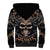 Skull Fantasy Sherpa Hoodie Who Needs Inner Demons When You Are The Demon - Wonder Print Shop