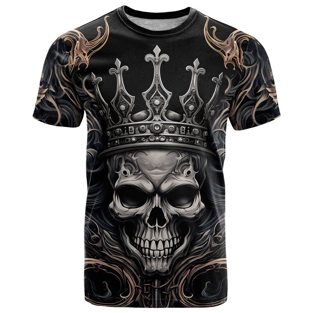 Skull Fantasy T Shirt Who Needs Inner Demons When You Are The Demon - Wonder Print Shop