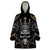 Skull Fantasy Wearable Blanket Hoodie Who Needs Inner Demons When You Are The Demon - Wonder Print Shop