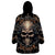 Skull Fantasy Wearable Blanket Hoodie Who Needs Inner Demons When You Are The Demon - Wonder Print Shop