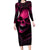 Death Skull Family Matching Long Sleeve Bodycon Dress and Hawaiian Shirt I'm Scary Enough Without A Costume - Wonder Print Shop