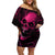 Death Skull Family Matching Off Shoulder Short Dress and Hawaiian Shirt I'm Scary Enough Without A Costume - Wonder Print Shop