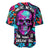 Skull Grafity Baseball Jersey You Are Never Too Young To Dream Big - Wonder Print Shop