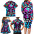 Skull Grafity Family Matching Long Sleeve Bodycon Dress and Hawaiian Shirt You Are Never Too Young To Dream Big - Wonder Print Shop