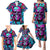 Skull Grafity Family Matching Puletasi Dress and Hawaiian Shirt You Are Never Too Young To Dream Big - Wonder Print Shop