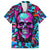 Skull Grafity Family Matching Puletasi Dress and Hawaiian Shirt You Are Never Too Young To Dream Big - Wonder Print Shop